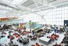 Heathrow T5 departure lounge and retail area