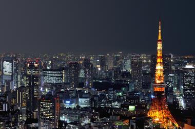 Tokyo at night