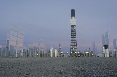 Solar One Edison Plant in Barstow, South California