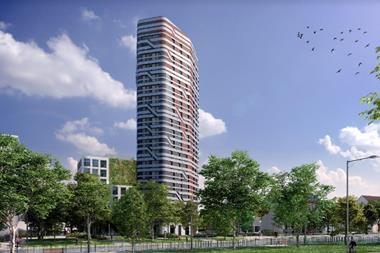 Elithis Tower in Mulhouse